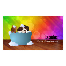 Hundegroomer-Visitenkarten