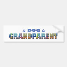Hundegroßvater Auto Sticker
