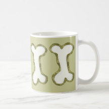 Hundeknochen-Kunst-Geschenke Kaffee Haferl