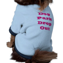 Hundepark fallen heraus hund t-shirt