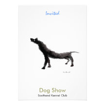 Hundeshow Personalisierte Ankündigung