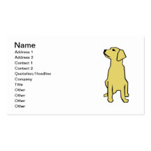 Hundethema-Visitenkarte