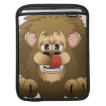Hungriger Löwe-Cartoon Sleeve Für iPads