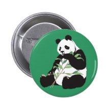 Hungriger Panda Anstecknadel