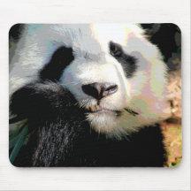 Hungriger Panda Mousepad