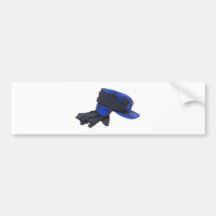 HunterCapGloves112409 Autoaufkleber