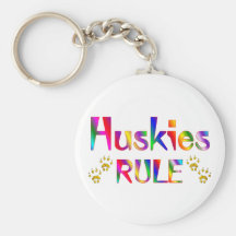 Huskies-Regel Schlüsselanhänger