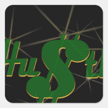Hustle Sticker