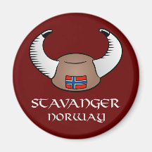Hut Stavangers Norwegen Viking Magnete