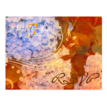 Hydrangea-Herbst UAWG Postkarte