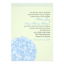 Hydrangea + Tupfen, die Einladung Wedding sind