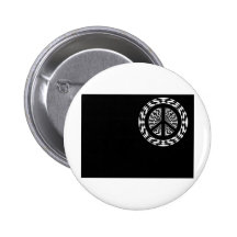 HYPNOTISCHES FRIEDENSzeichen Anstecknadelbutton