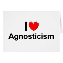 I Agnostizismus der Liebe-(Herz) Karte
