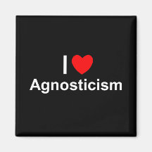 I Agnostizismus der Liebe-(Herz) Kühlschrankmagnet