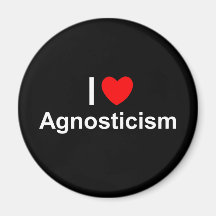 I Agnostizismus der Liebe-(Herz) Kühlschrankmagnet
