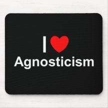 I Agnostizismus der Liebe-(Herz) Mousepads
