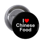I chinesische Nahrung der Liebe-(Herz) Button