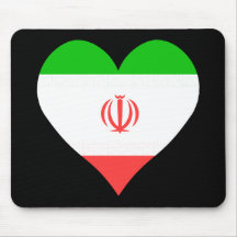 I der Liebe-Iran-Herz Mauspads