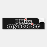 I Fräulein mein Soldat Auto Sticker