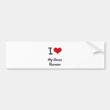 I heart My Glass Blower Bumper Stickers