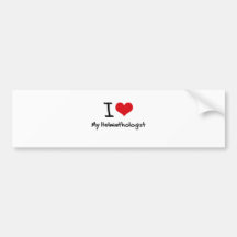 I heart My Helminthologist Bumper Stickers