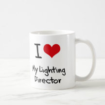 I heart My Lighting Director Mugs