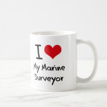I heart My Marine Surveyor Coffee Mug