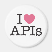 I Herz-API-Magnet Kühlschrankmagnet