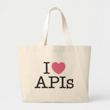 I Herz-API-Taschen-Tasche