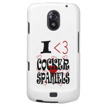 I Herz-Cockerspaniel-Spaniels Galaxy Nexus Case