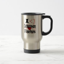 I Herz-DobermannPinschers Kaffee Tasse