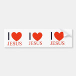 I Herz Jesus Auto Sticker