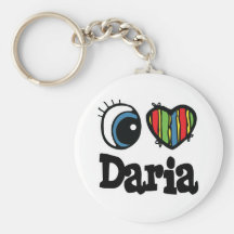 I Herz (Liebe) Daria Schlüsselanhänger