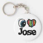 I Herz (Liebe) Jose Schlüsselbänder