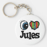 I Herz (Liebe) Jules Schlüsselband