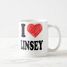 I Herz Lindsey Kunst-Becher Tasse