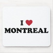 I Herz Montreal Kanada Mauspad