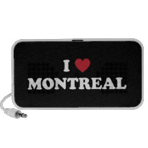 I Herz Montreal Kanada Tragbare Lautsprecher