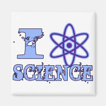 I Herz-(oder Atomsymbol) Wissenschaft Kühlschrankmagnete