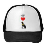 I Herz Pussy_Cat, ägyptische Hieroglyphen Kultmütze