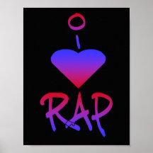 I Herz-Rap-Plakat