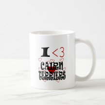 I Herz-Steinhaufen-Terrier Teetasse