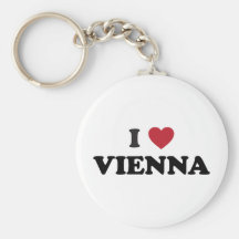 I Herz Wien Österreich Schlüsselbänder