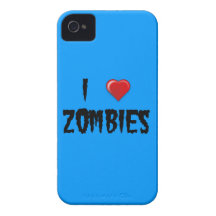 I Herz-Zombies iPhone 4 Hüllen