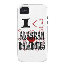 I Herzalaskische Malamutes iPhone 4 Hülle