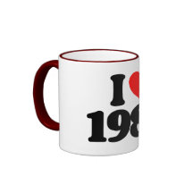 I LIEBE 1982 TEE TASSEN