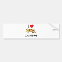 I Liebe-Acajoubäume Autosticker