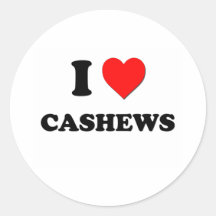 I Liebe-Acajoubäume (Nahrung) Stickers