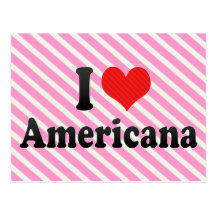 I Liebe Americana Postkarten