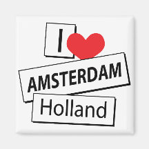 I Liebe Amsterdam Holland Kühlschrankmagnete